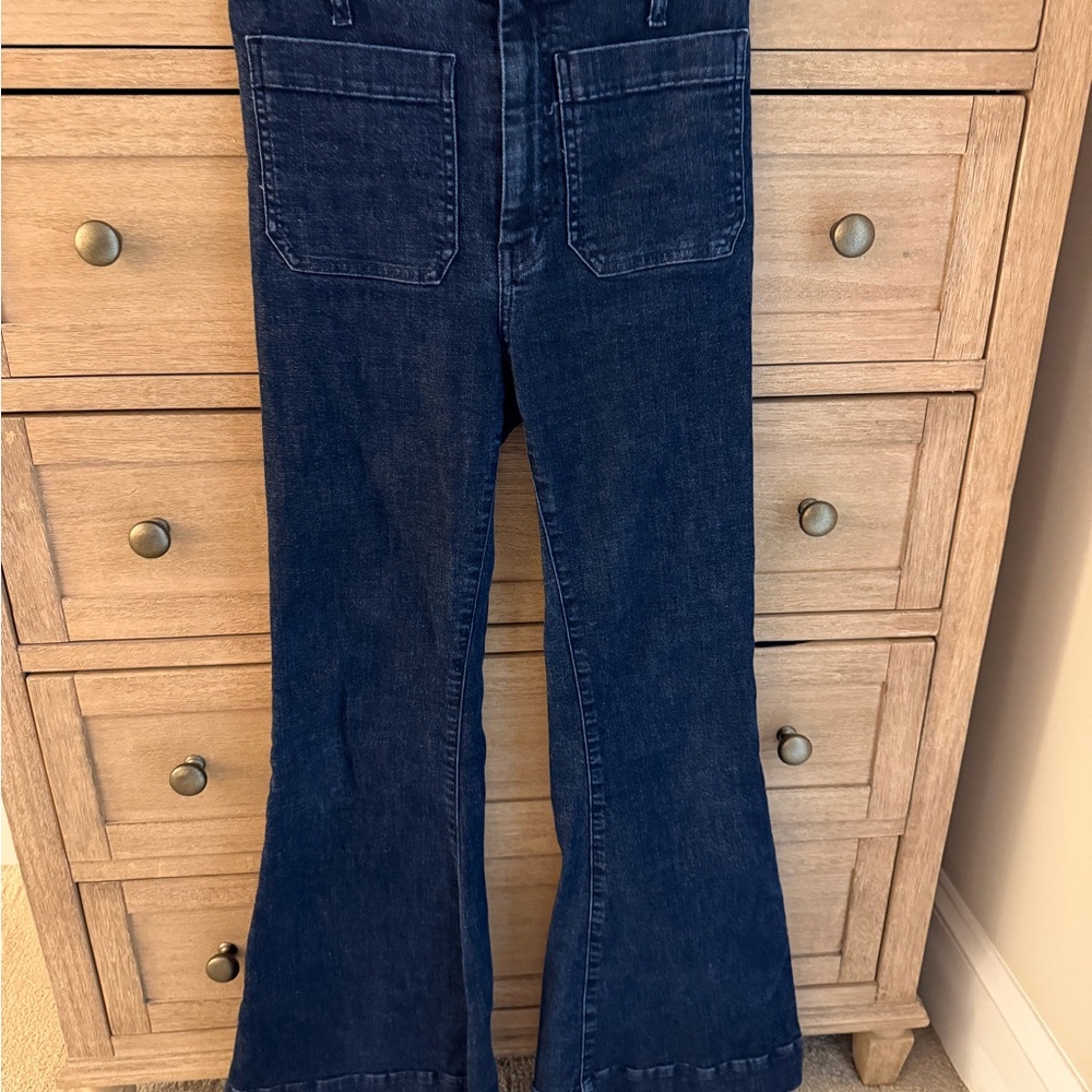 Show Me Your MuMu Dark Blue Flare Jeans